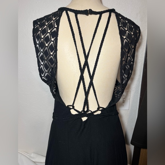 Free People Afternoon Delight Asymmetrical Midi Dress - Picture 9 of 15